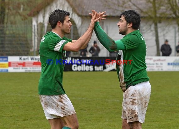 Landesliga Rhein Neckar SV Reihen vs SG Wiesenbach 06.03.2016 (© Siegfried)